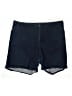 Denim 24/7 Solid Blue Denim Shorts Size 32 waist - photo 1