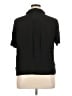 Free Assembly 100% Viscose Black Short Sleeve Blouse Size XL - photo 2