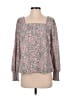 MELLODAY Pink Long Sleeve Blouse Size M - photo 1