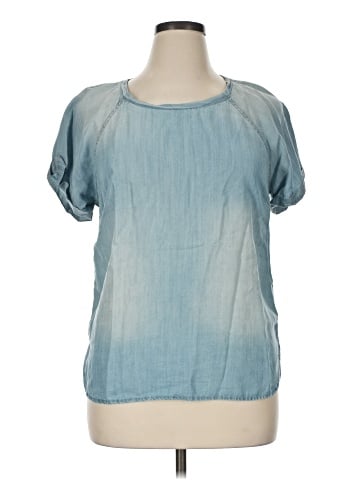 Cloth & Stone Short Sleeve Blouse (view 1)