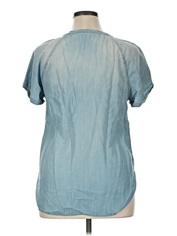 Cloth & Stone Short Sleeve Blouse (view 2)