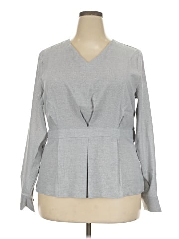 Lands' End Long Sleeve Blouse (view 1)