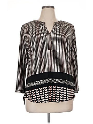 Dana Buchman 3/4 Sleeve T-Shirt (view 1)