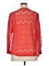 XCVI Red 3/4 Sleeve Top Size XL - photo 2