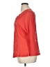 XCVI Red 3/4 Sleeve Top Size XL - photo 5