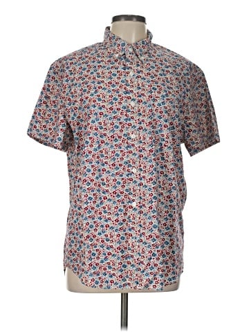 J.Crew Factory Store Short Sleeve Button-Down Shirt (view 1)