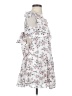 Francesca's 100% Polyester Floral White Casual Dress Size XS - photo 4