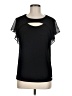 Calvin Klein Black Short Sleeve Top Size M - photo 1