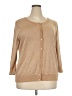 Talbots Tan Cardigan Size 2X - photo 1