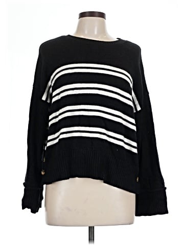 Marled Pullover Sweater (view 1)