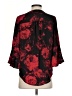 BCX 100% Polyester Red 3/4 Sleeve Blouse Size S - photo 2