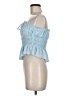 Out From Under Blue Tube Top Size M - photo 5