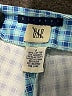 Gap Checkered-gingham Blue Shorts Size 8 - photo 3
