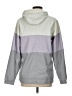 Weatherproof 100% Polyurethane Color Block Gray Windbreaker Size S - photo 2