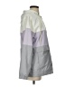 Weatherproof 100% Polyurethane Color Block Gray Windbreaker Size S - photo 4