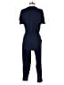 Loveappella Solid Blue Jumpsuit Size S (petite) - photo 2