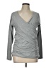 Sundance Gray Long Sleeve Top Size L - photo 1