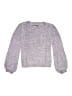 Lands' End Tweed Purple Pullover Sweater Size 10 - 12 - photo 1