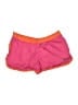 Nike 100% Polyester Color Block Pink Athletic Shorts Size L - photo 1