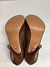 Talbots 100% Leather Burgundy Heels Size 7 1/2 - photo 5