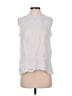 Zara Basic Silver Sleeveless Blouse Size M - photo 1