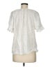 Universal Thread 100% Cotton White Short Sleeve Blouse Size M - photo 2
