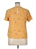 Rewind Gold Short Sleeve Top Size XL - photo 2
