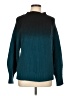 Equipment Teal Turtleneck Sweater Size L (estimated) - photo 1