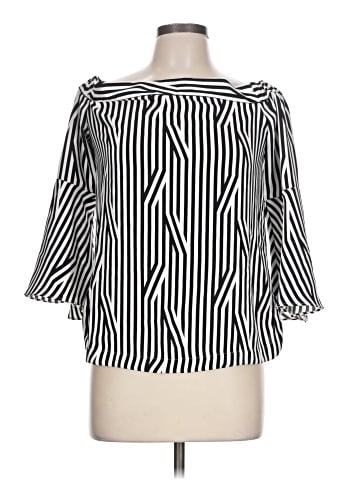 Karen Millen 3/4 Sleeve T-Shirt (view 1)