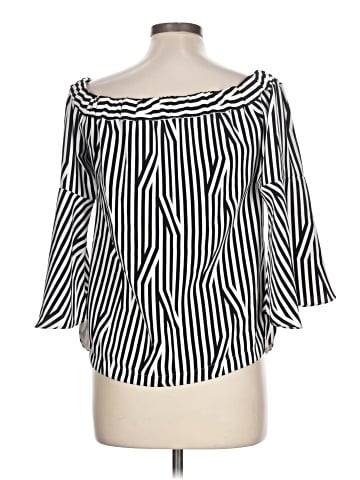 Karen Millen 3/4 Sleeve T-Shirt (view 2)