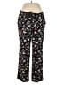 Old Navy 100% Viscose Floral Black Casual Pants Size L - photo 1