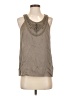 Banana Republic 100% Polyester Gray Sleeveless Blouse Size XS - photo 1
