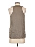 Banana Republic 100% Polyester Gray Sleeveless Blouse Size XS - photo 2