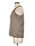 Banana Republic 100% Polyester Gray Sleeveless Blouse Size XS - photo 5