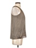Banana Republic 100% Polyester Gray Sleeveless Blouse Size XS - photo 4