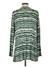 Logo Layers Green Long Sleeve Blouse Size L - photo 2