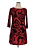 Mt Collection Graphic Red Cocktail Dress Size XL - photo 1