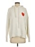 Aerie Hearts Ivory Pullover Sweater Size S - photo 1