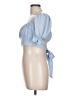 Better be 100% Polyester Blue Short Sleeve Top Size M - photo 5