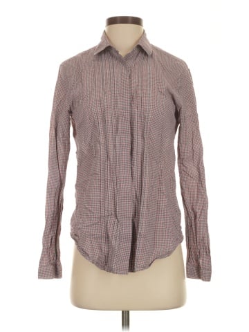 Ines de la Fressange for Uniqlo Long Sleeve Button-Down Shirt (view 1)