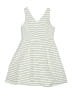 Aqua Stripes White Dress Size 10 - photo 2