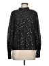 Yumi Kim 100% Polyester Polka Dots Black Long Sleeve Blouse Size XL - photo 1