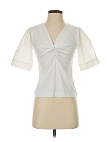 Tanya Taylor Short Sleeve Blouse (view 1)