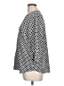 212 Collection Polka Dots Black 3/4 Sleeve Button-Down Shirt Size L - photo 5