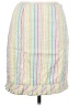 Harold's Stripes White Casual Skirt Size 6 - photo 1