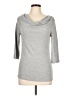 Ann Taylor Factory Gray 3/4 Sleeve Top Size L - photo 1