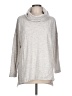 Lou & Grey Silver Turtleneck Sweater Size L - photo 1