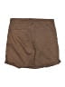 Sag Harbor Solid Brown Khaki Shorts Size 10 - photo 2