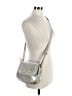 Studio One 100% Leather Silver Leather Crossbody Bag One size - photo 2