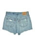 Levi's 100% Cotton Blue Denim Shorts Size 29 waist - photo 2